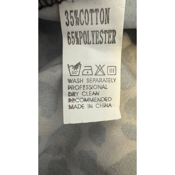 2/$50 NEW Leopard M Print Boho Halter Maxi Dress Butterfly Detail Sleeveless - Picture 16 of 16